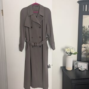 Utex Women's Trench Coat in Taupe